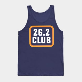 Gift for First Marathon Runner Running 26.2 Club Marathoner Tank Top